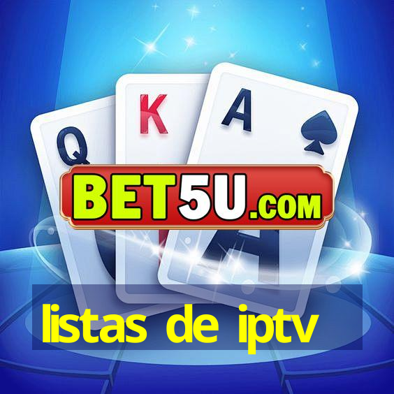 listas de iptv